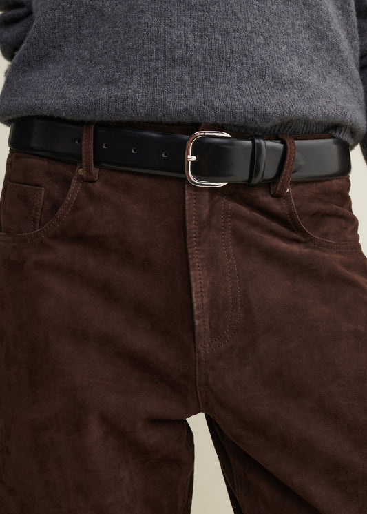 JEAN SUEDE TROUSER