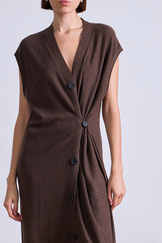 Olana Knit Midi, Espresso