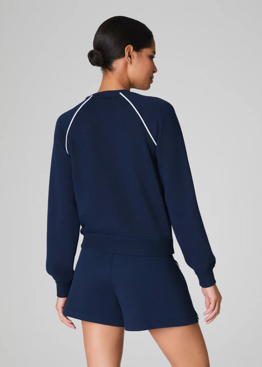 AirPique Crewneck, Navy