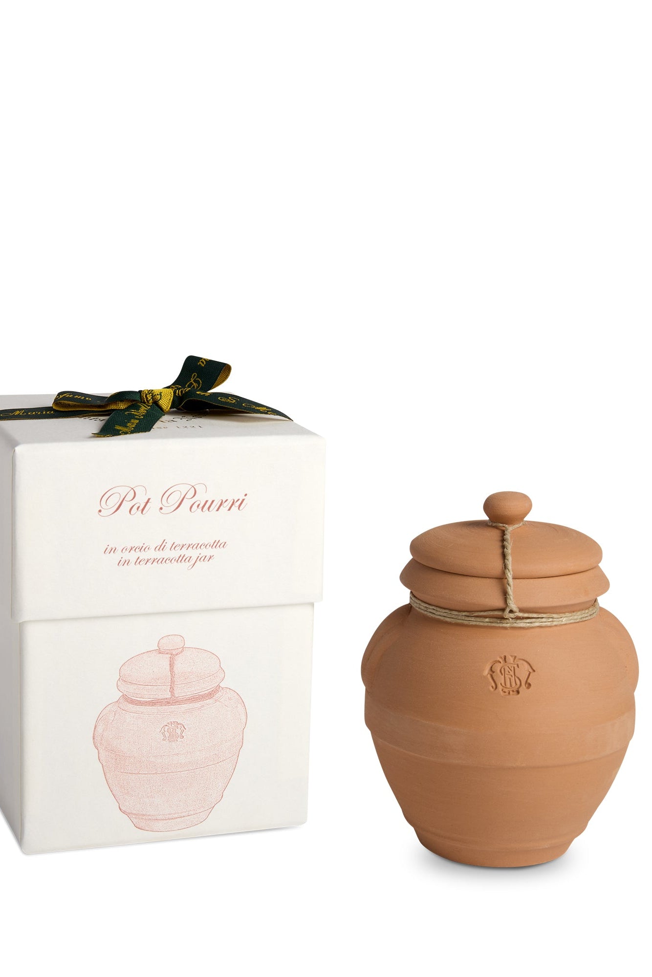 POT POURRI IN TERRACOTTA JAR