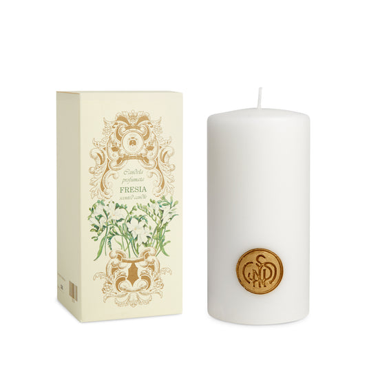 FRESIA PILLAR SCENTED CANDLE