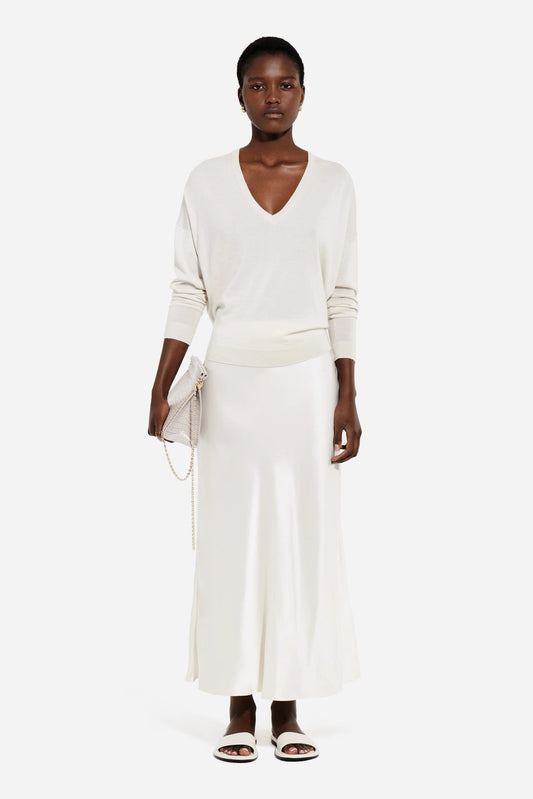 SILK SLIP SKIRT