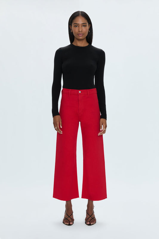 Penny Crop High Rise, Ruby