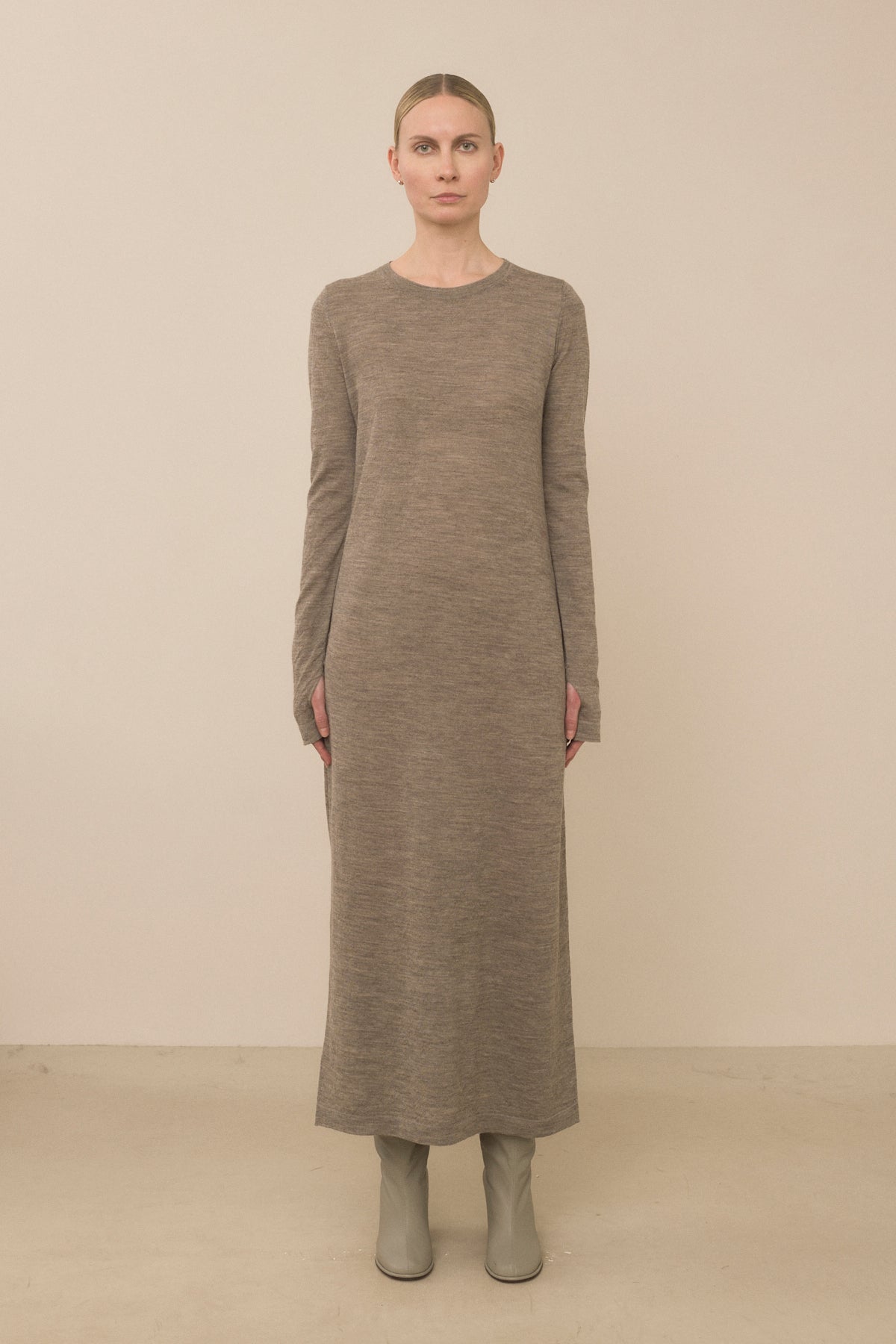 Fine L/S Dress