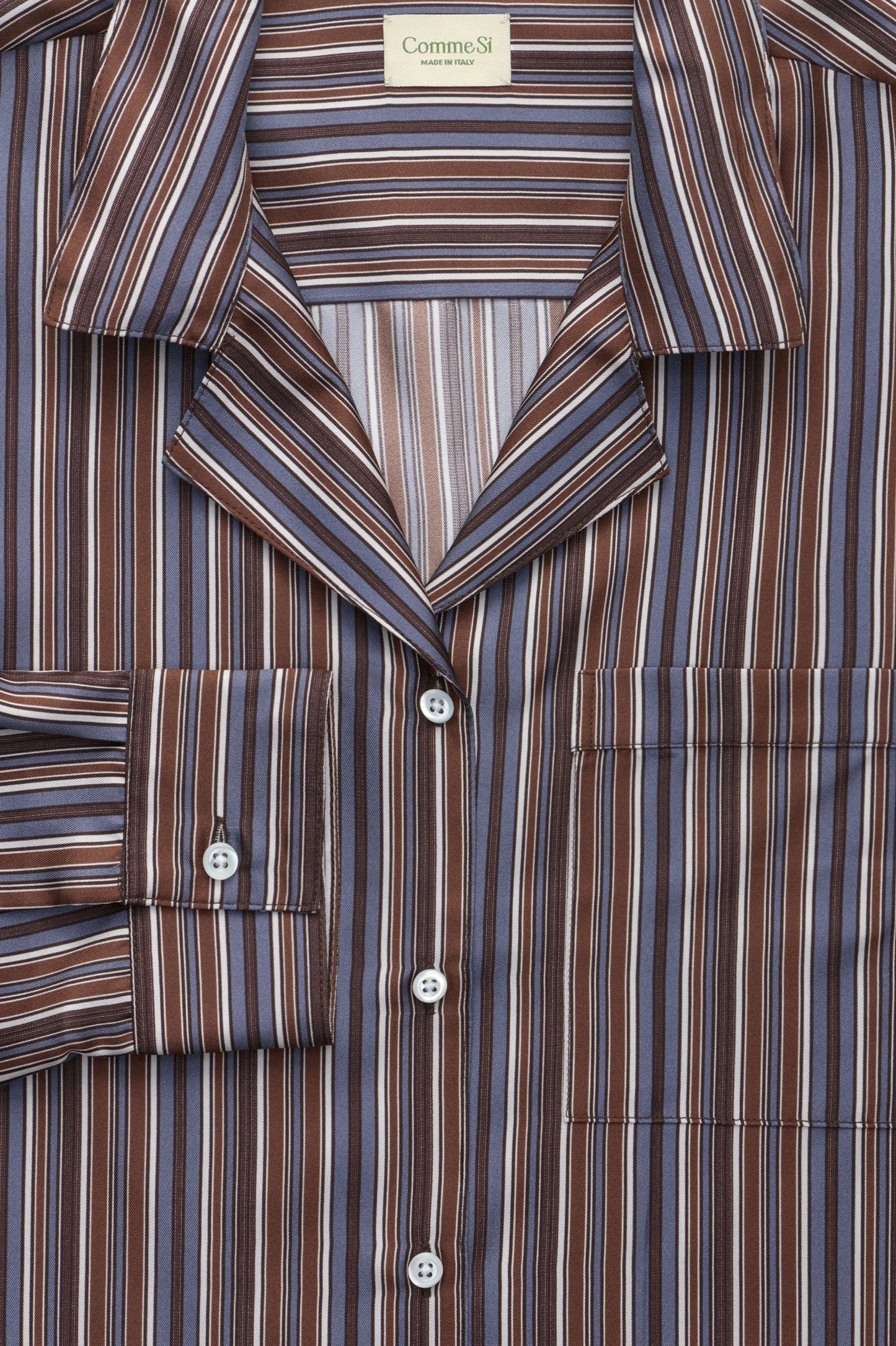 NOTCH COLLAR SHIRT
