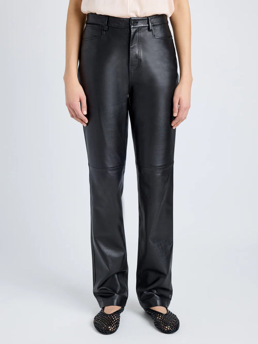 MAXINE PANT IN LIGHTWEIGHT LEATHER