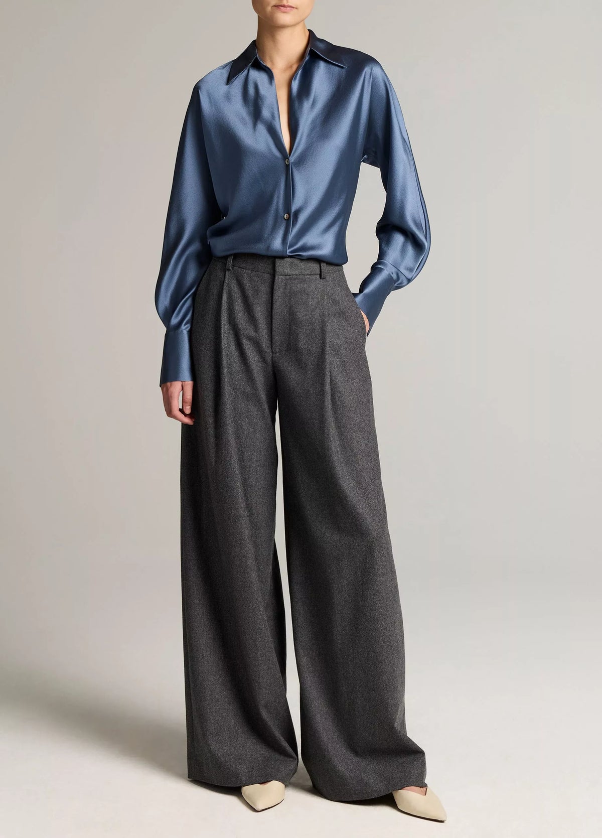 Bias L/S Blouse