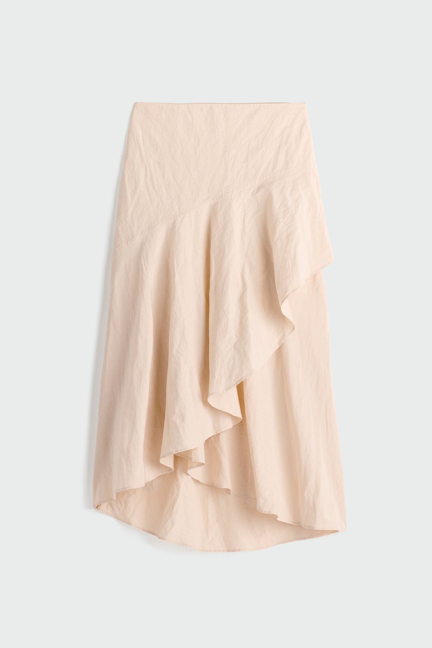 SCULPTED RUFFLE SKIRT