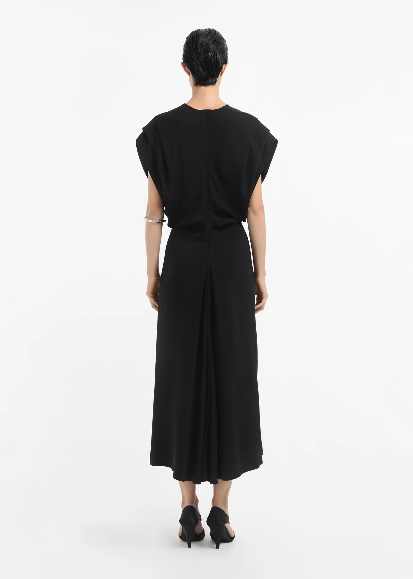 DRAPED DRESS