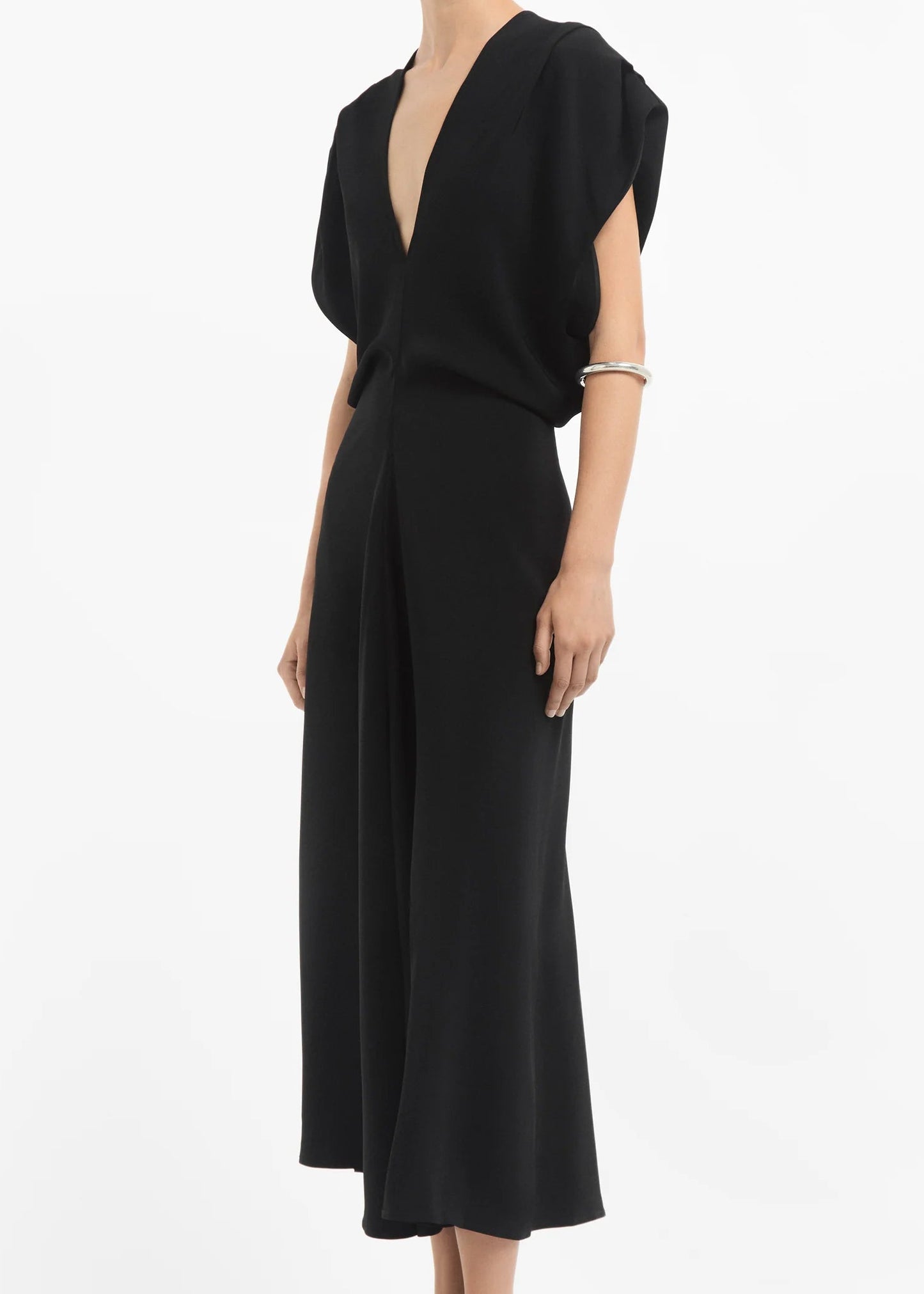 DRAPED DRESS