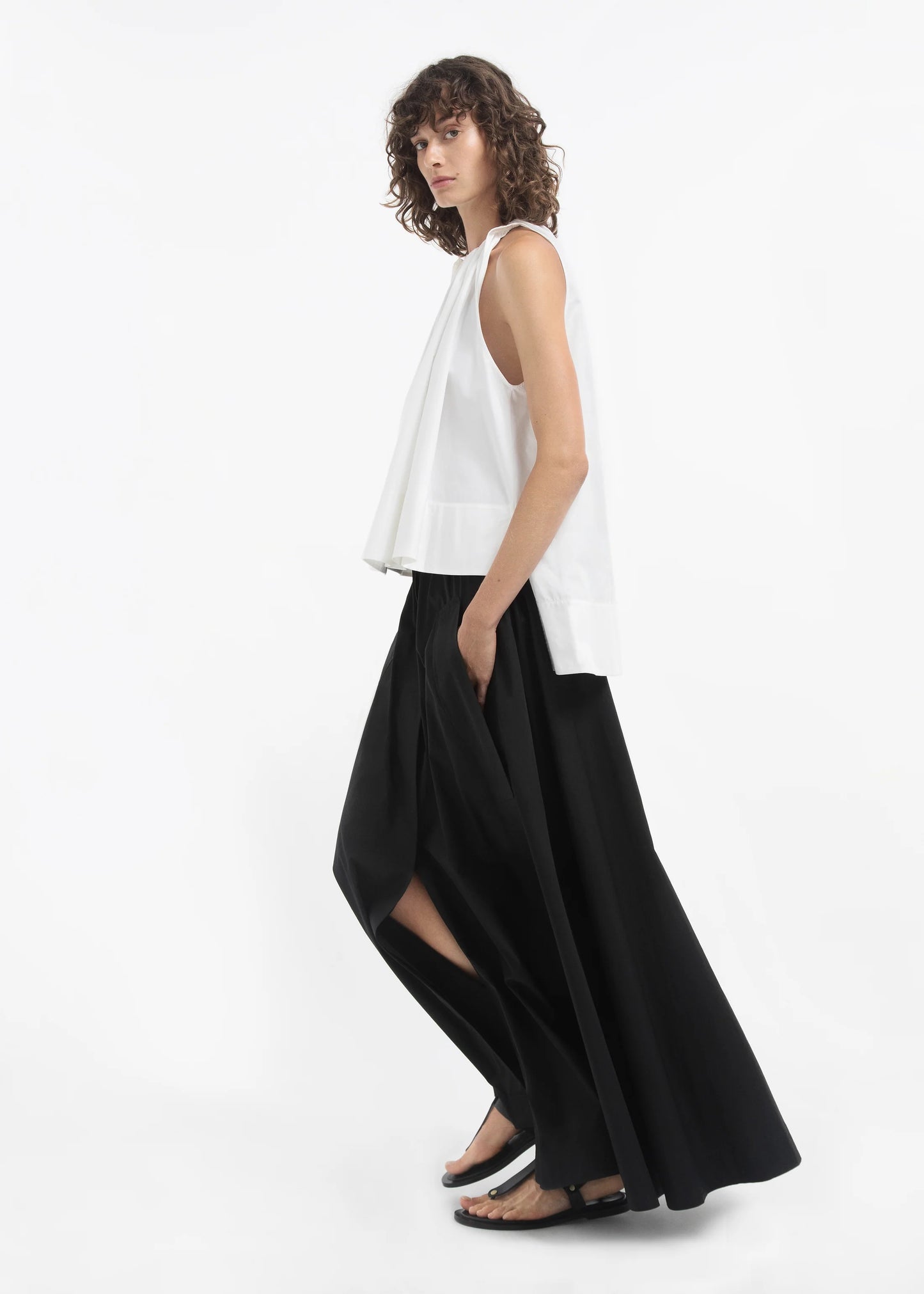 GATHERED TUNIC