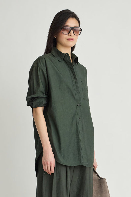 OVERSIZED BUTTON DOWN