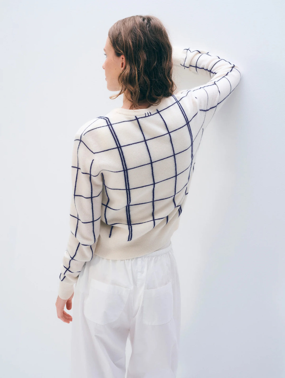 Windowpane Cardigan