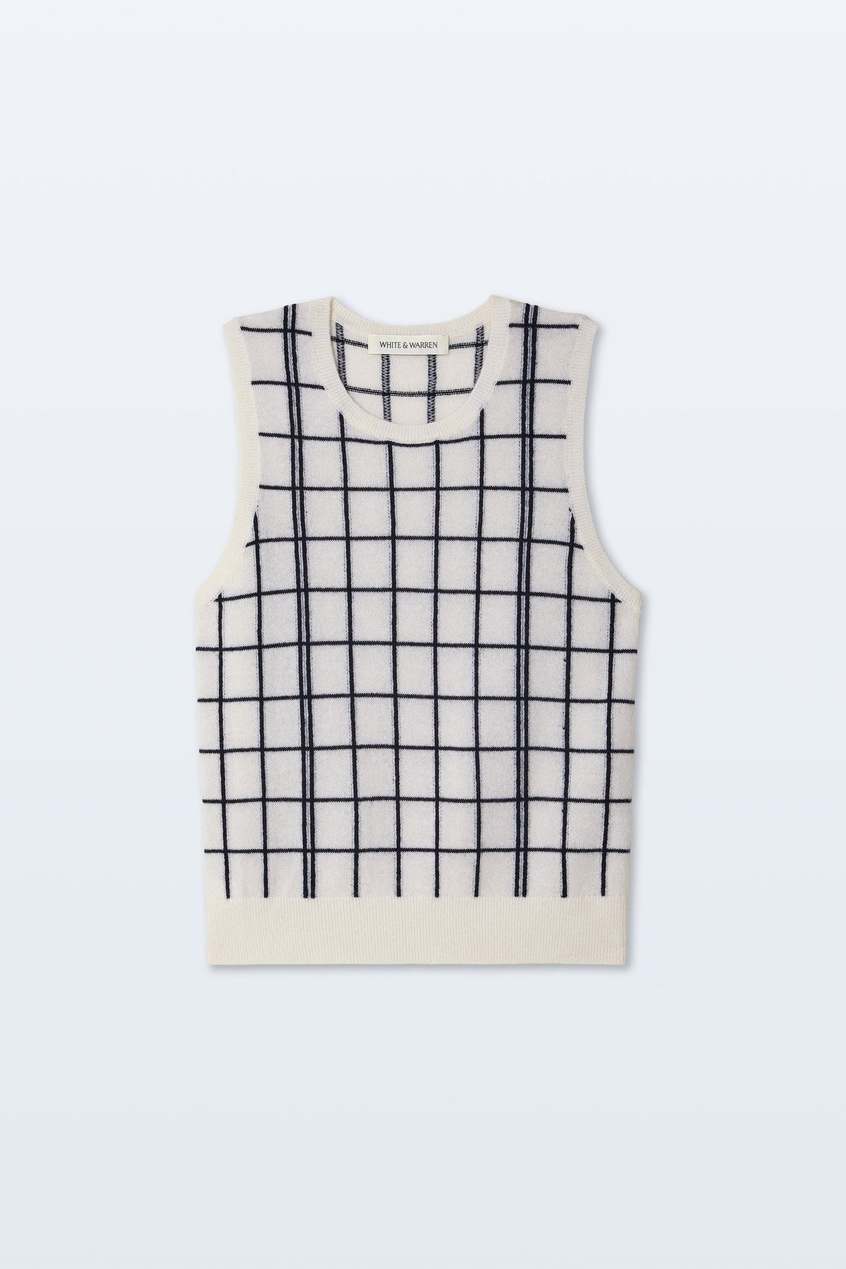 Windowpane Vest