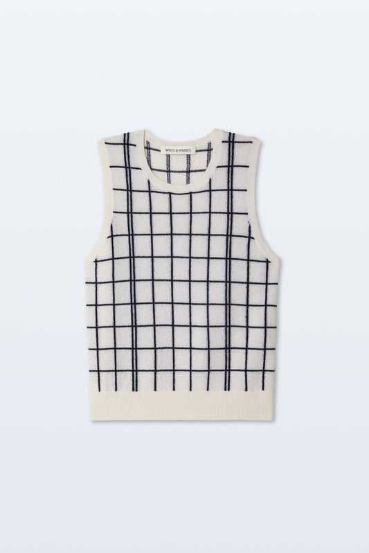 Windowpane Vest