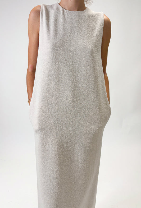 BOUCLE SHIFT DRESS