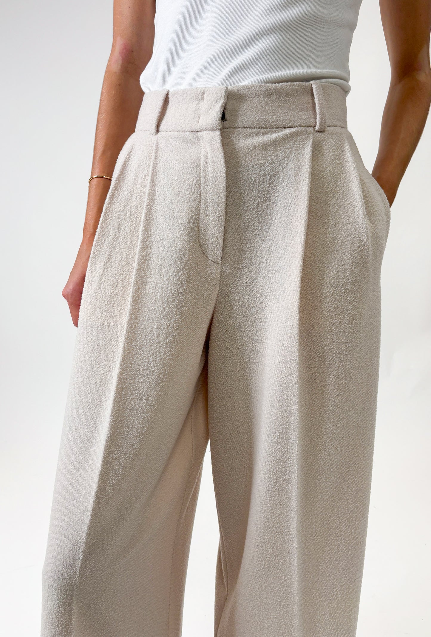 BOUCLE PANT