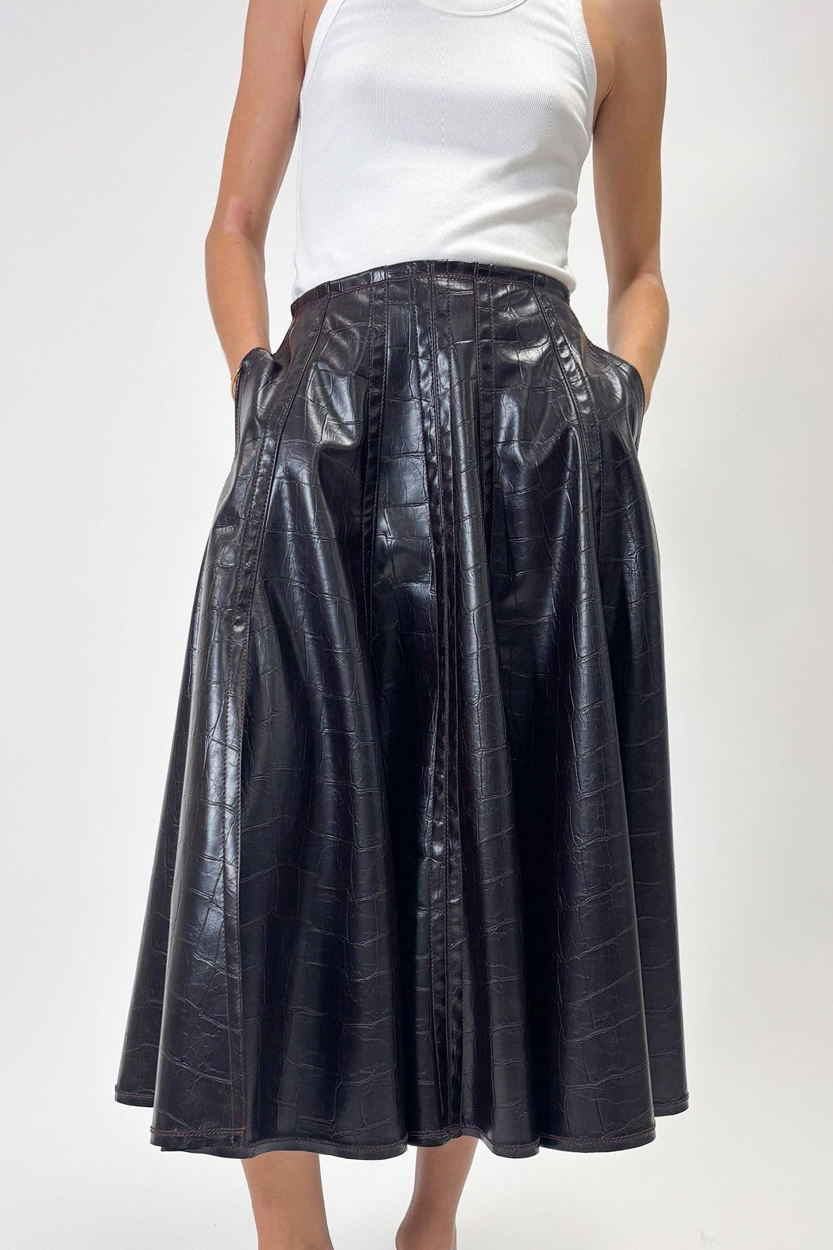 CROC SKIRT