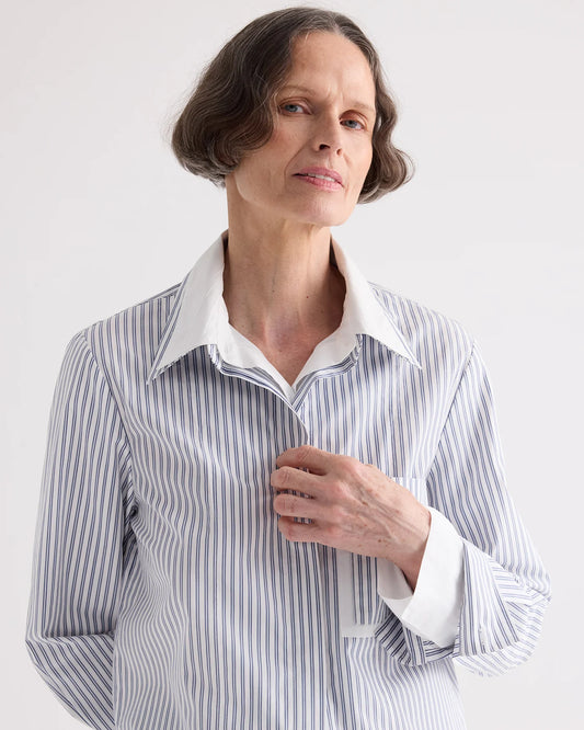 DOUBLE LAYER BOYFRIEND SHIRT