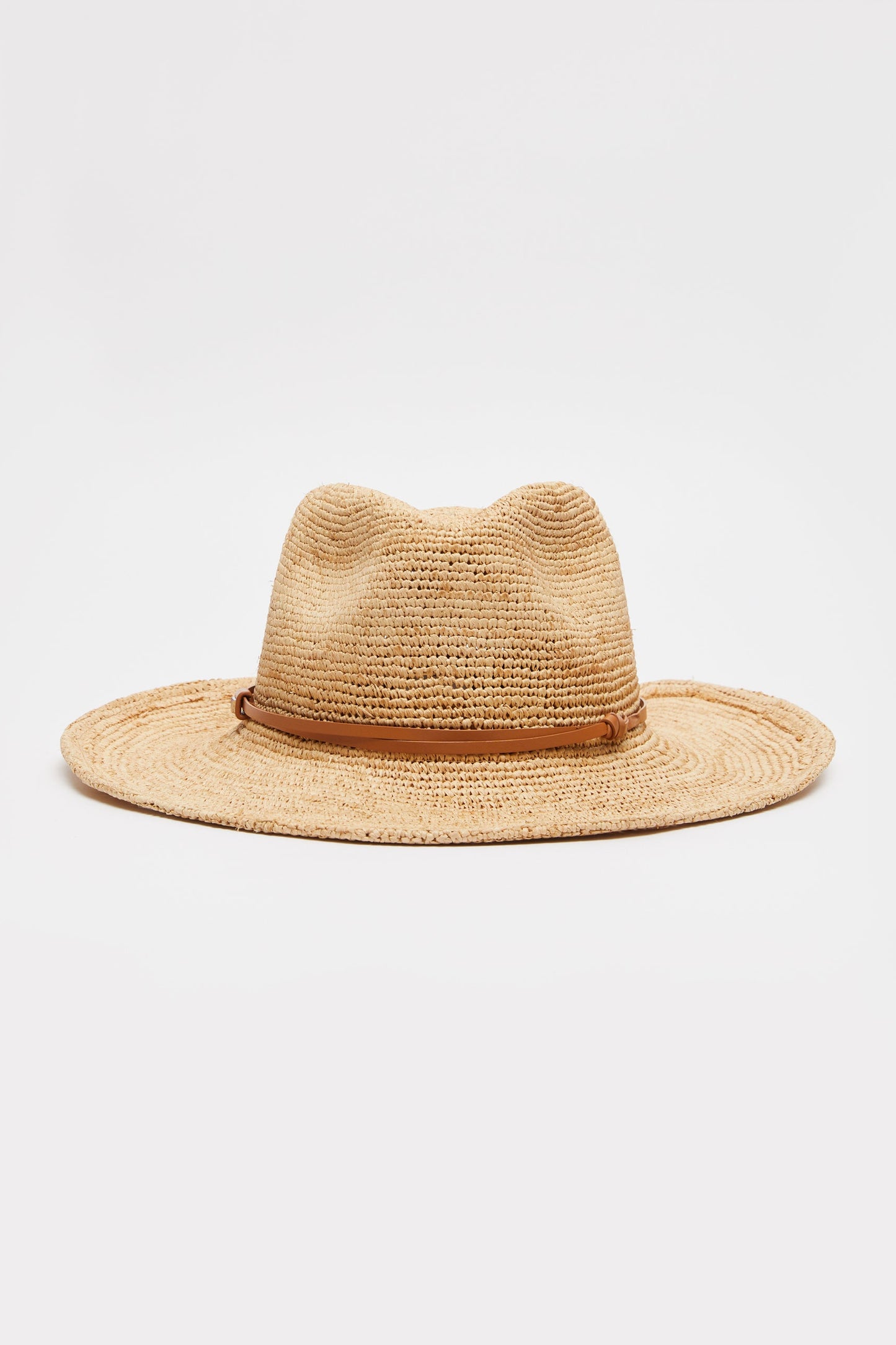 RAFFIA HAT
