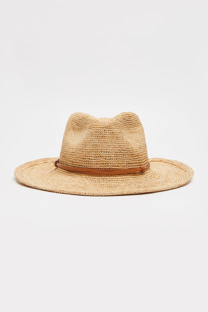 RAFFIA HAT