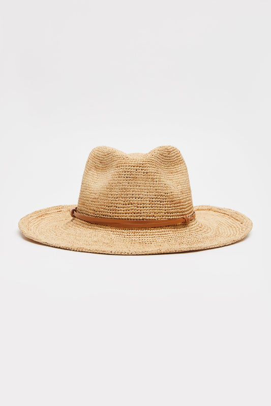 RAFFIA HAT