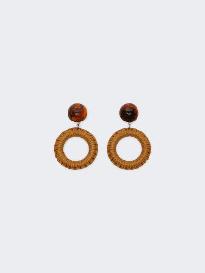RAFFIA EARRINGS