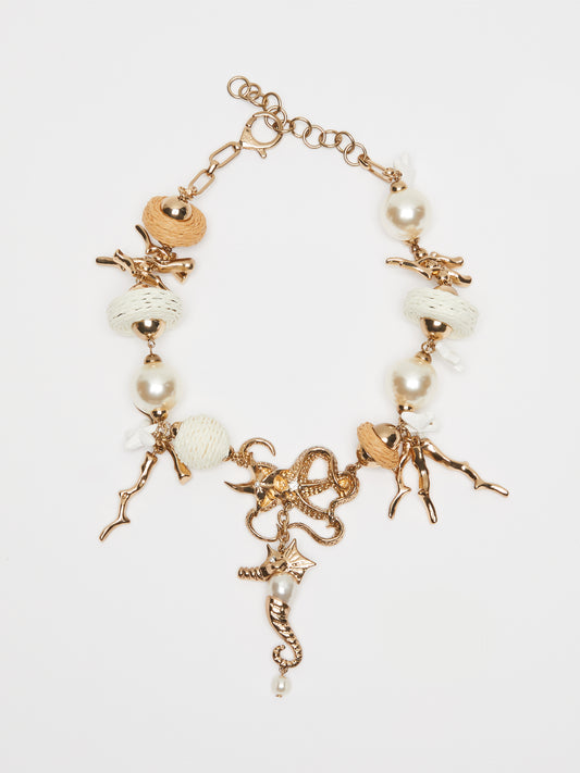 METAL RESIN NECKLACE