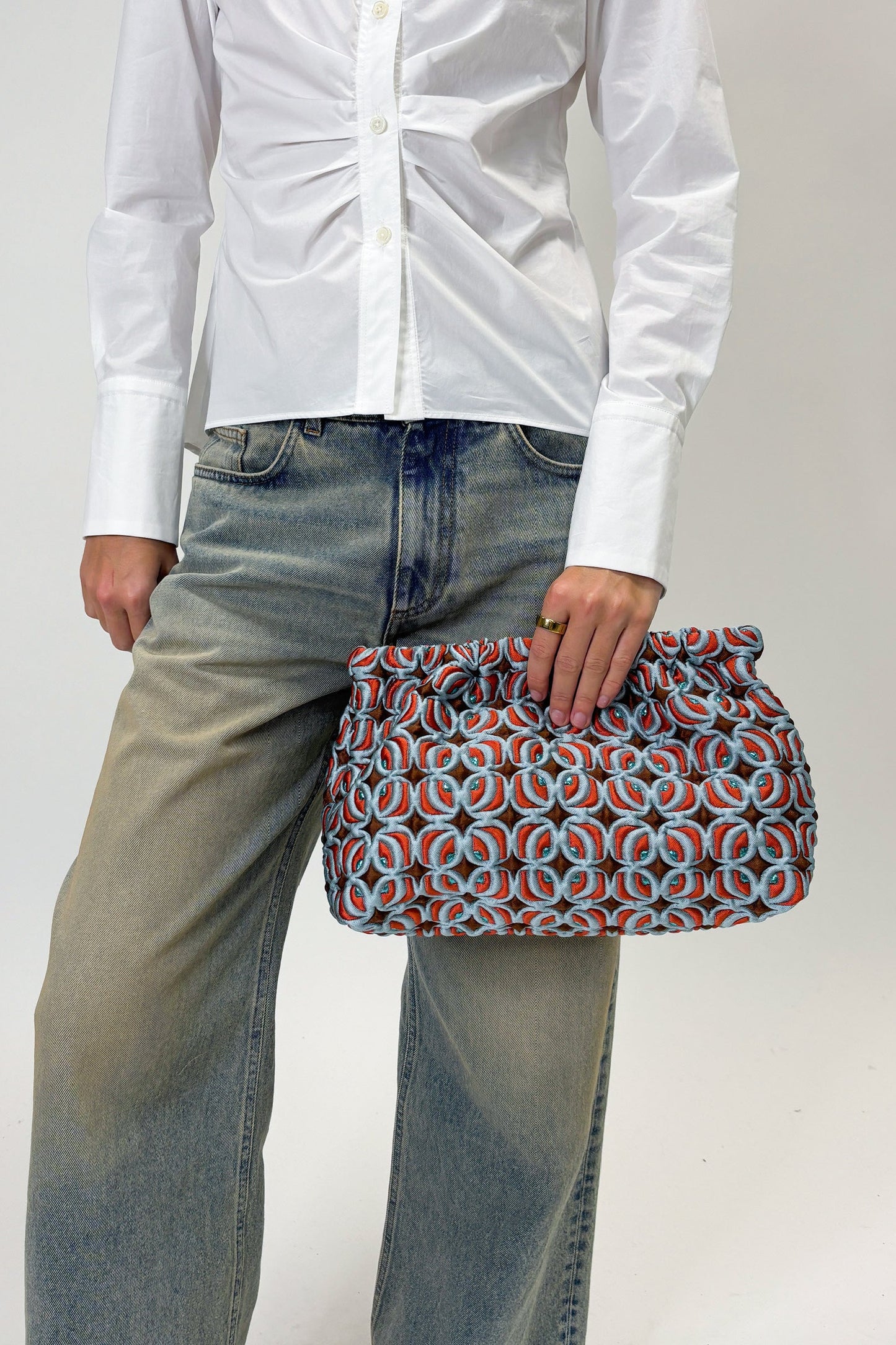 BROCADE CLUTCH