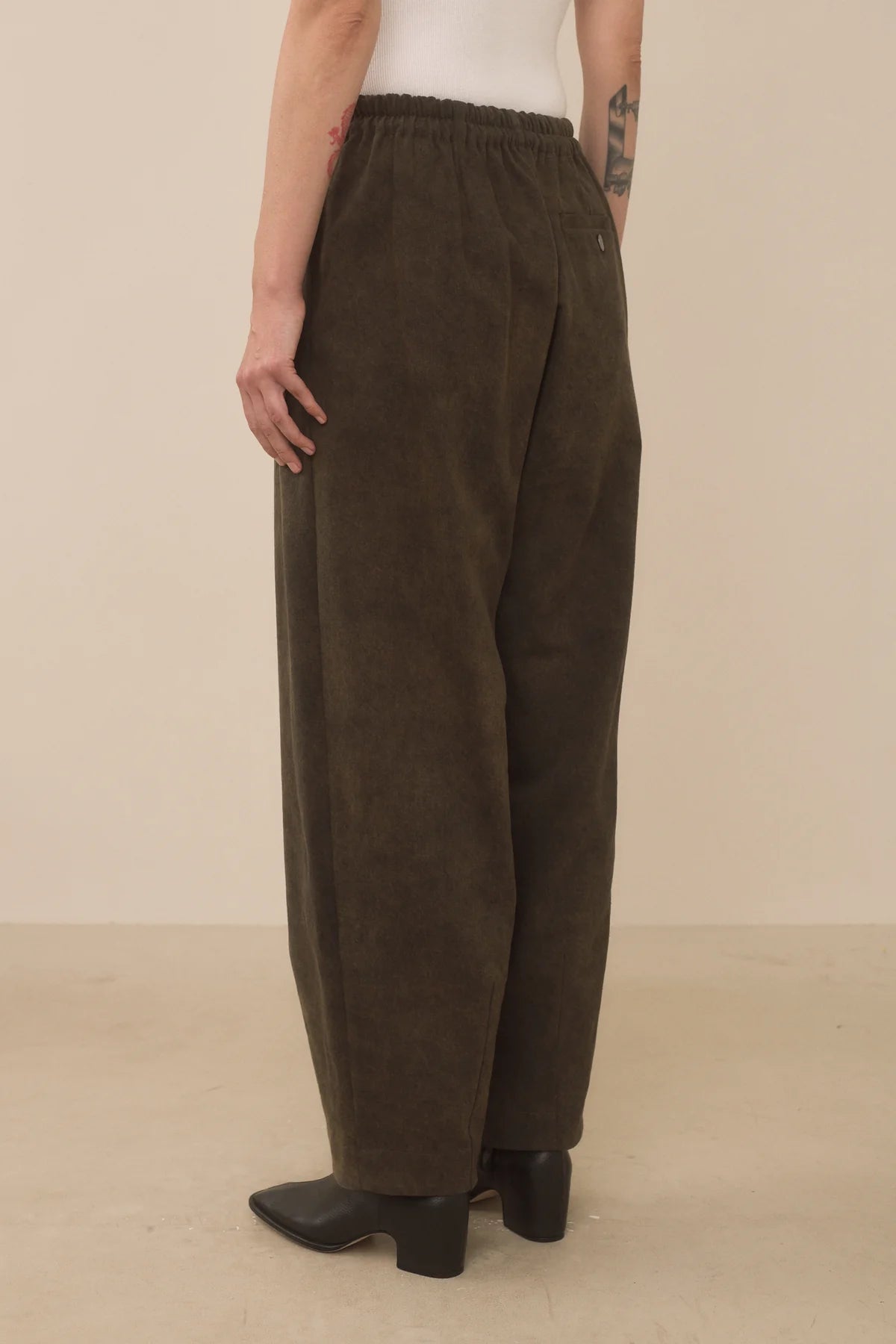 TWILL TAPER PANTS