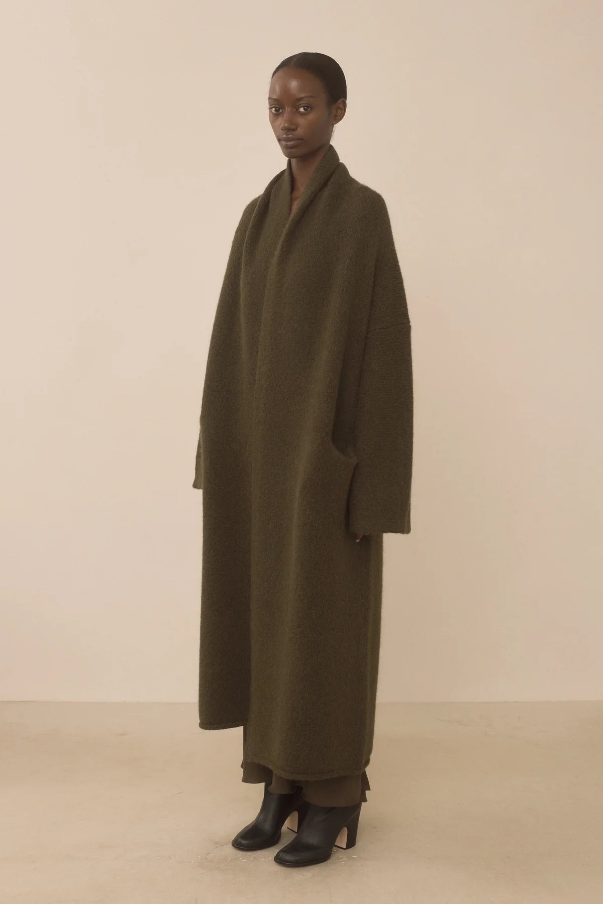 LONG SHAWL CARDIGAN