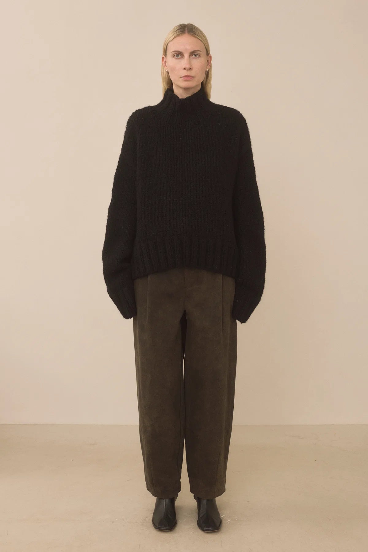 TWILL TAPER PANTS