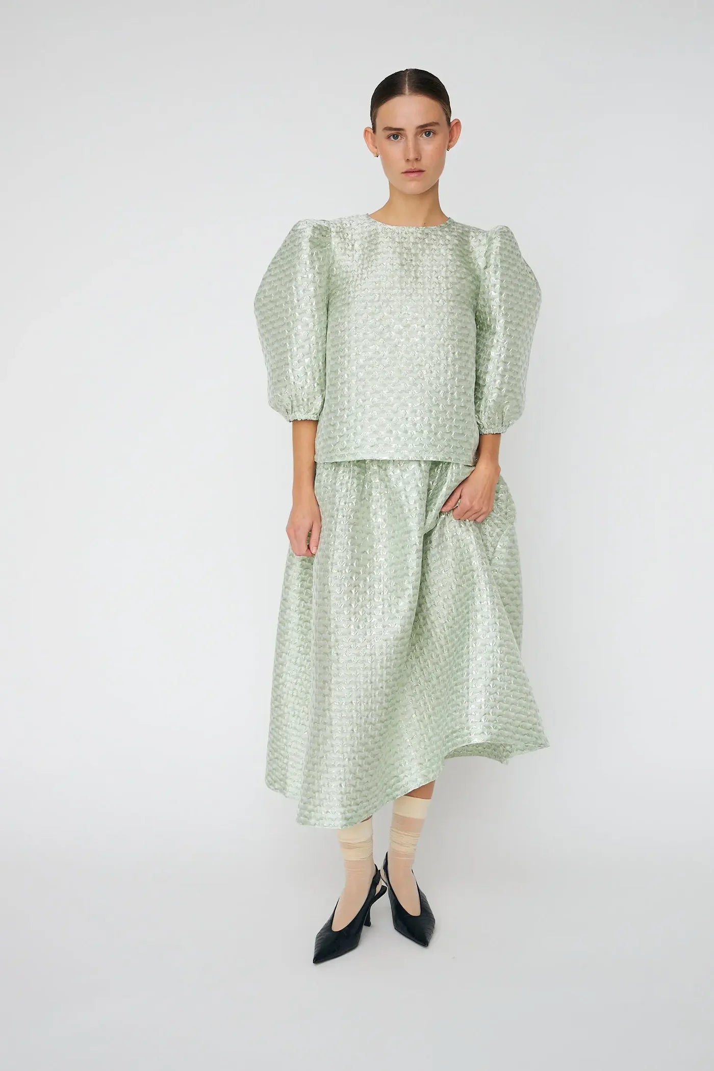 BUBBLE BLOUSE