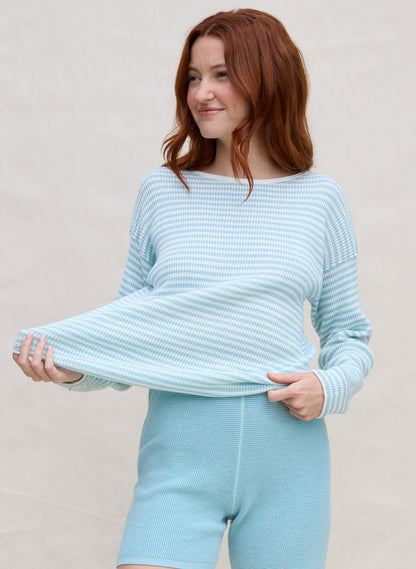 SHIRTTAIL EASY BOATNECK