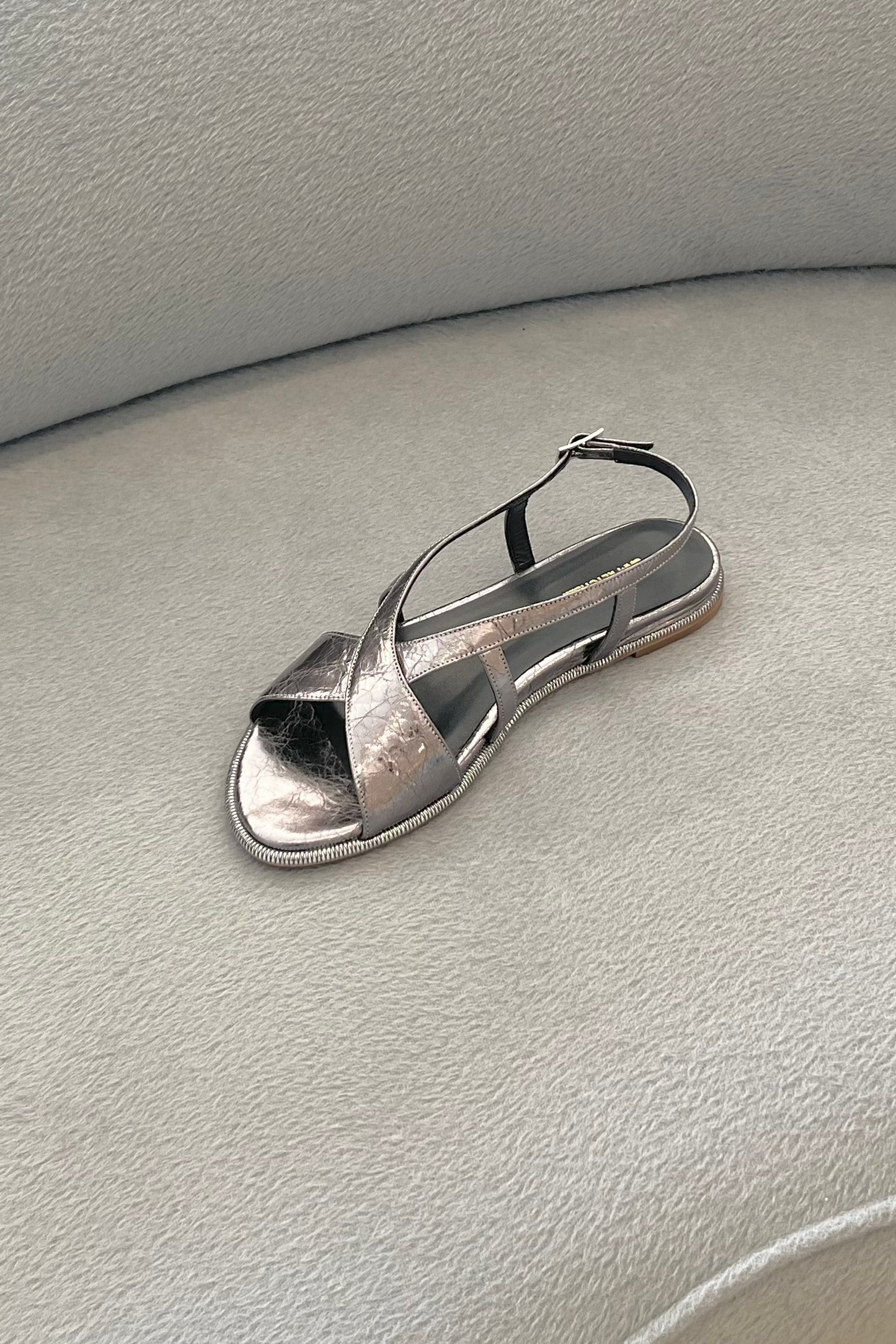 BOMBER LAME SILVER