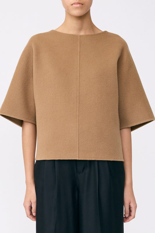 DOUBLÉ WOOL BLOUSE