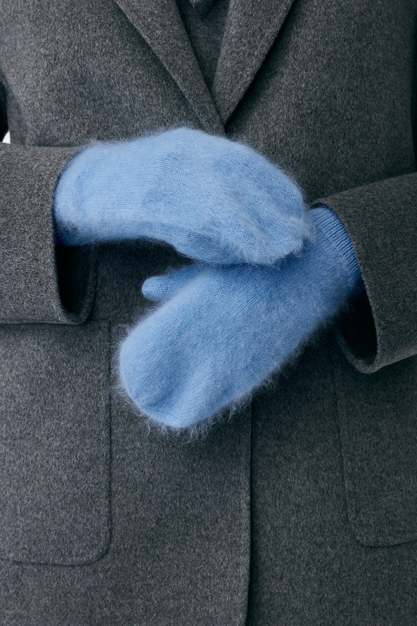 BRUSHED MITTENS