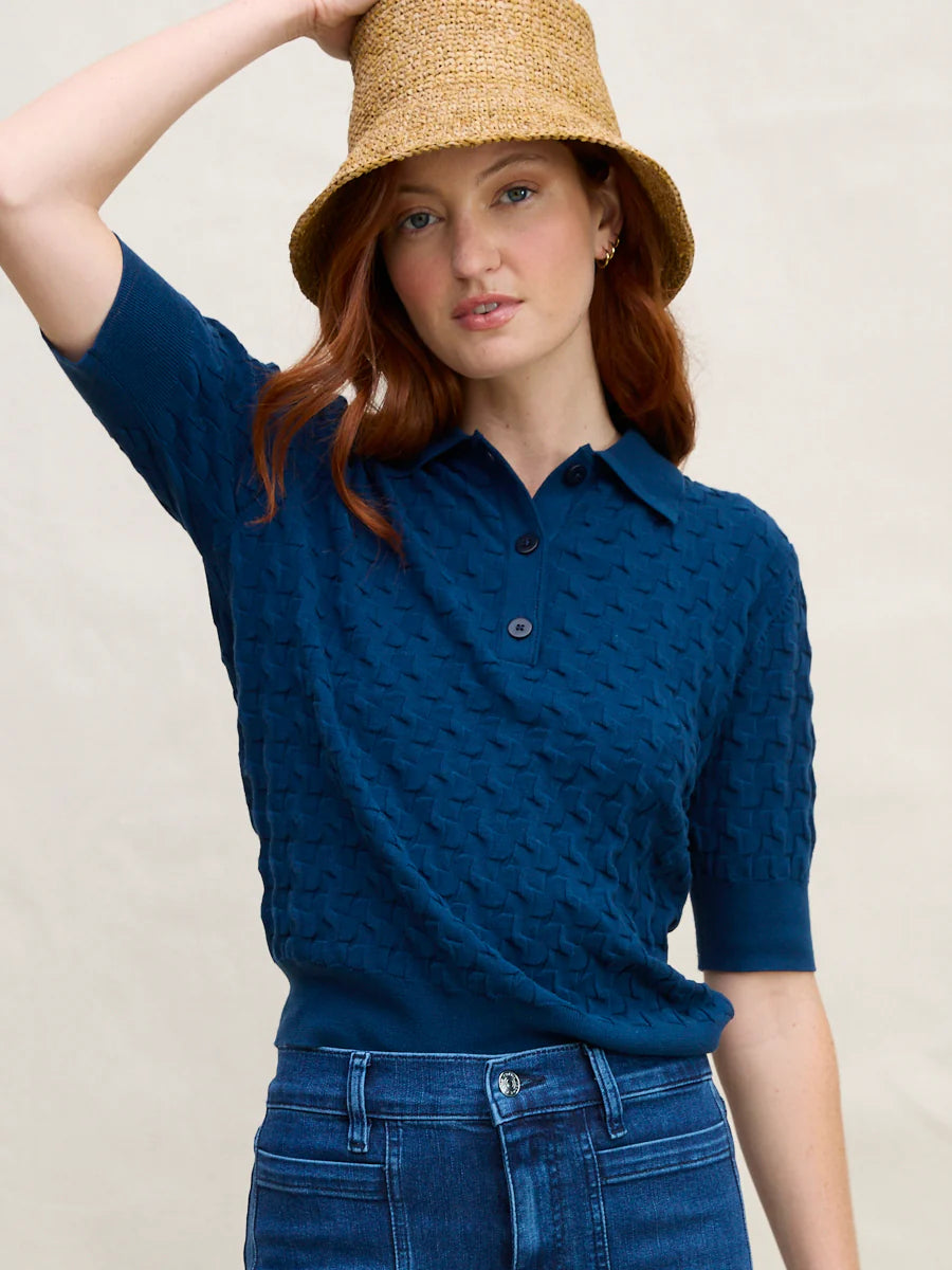 3D KNIT POLO