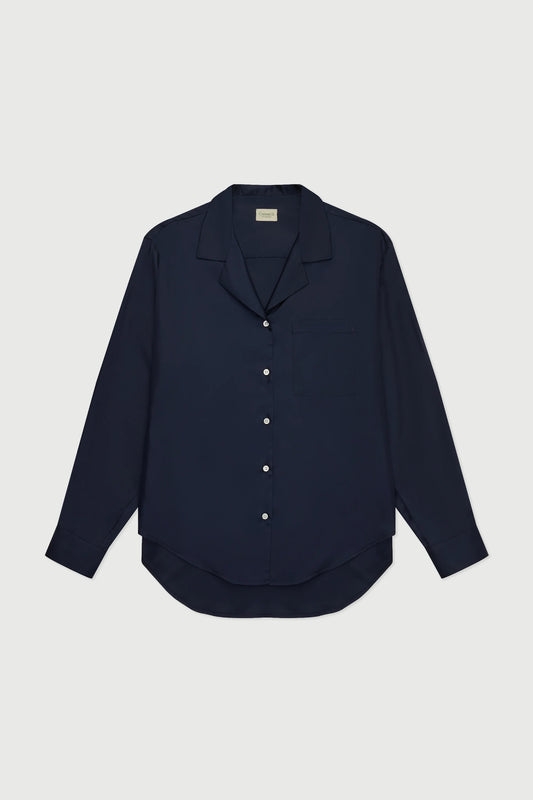 NOTCH COLLAR SHIRT