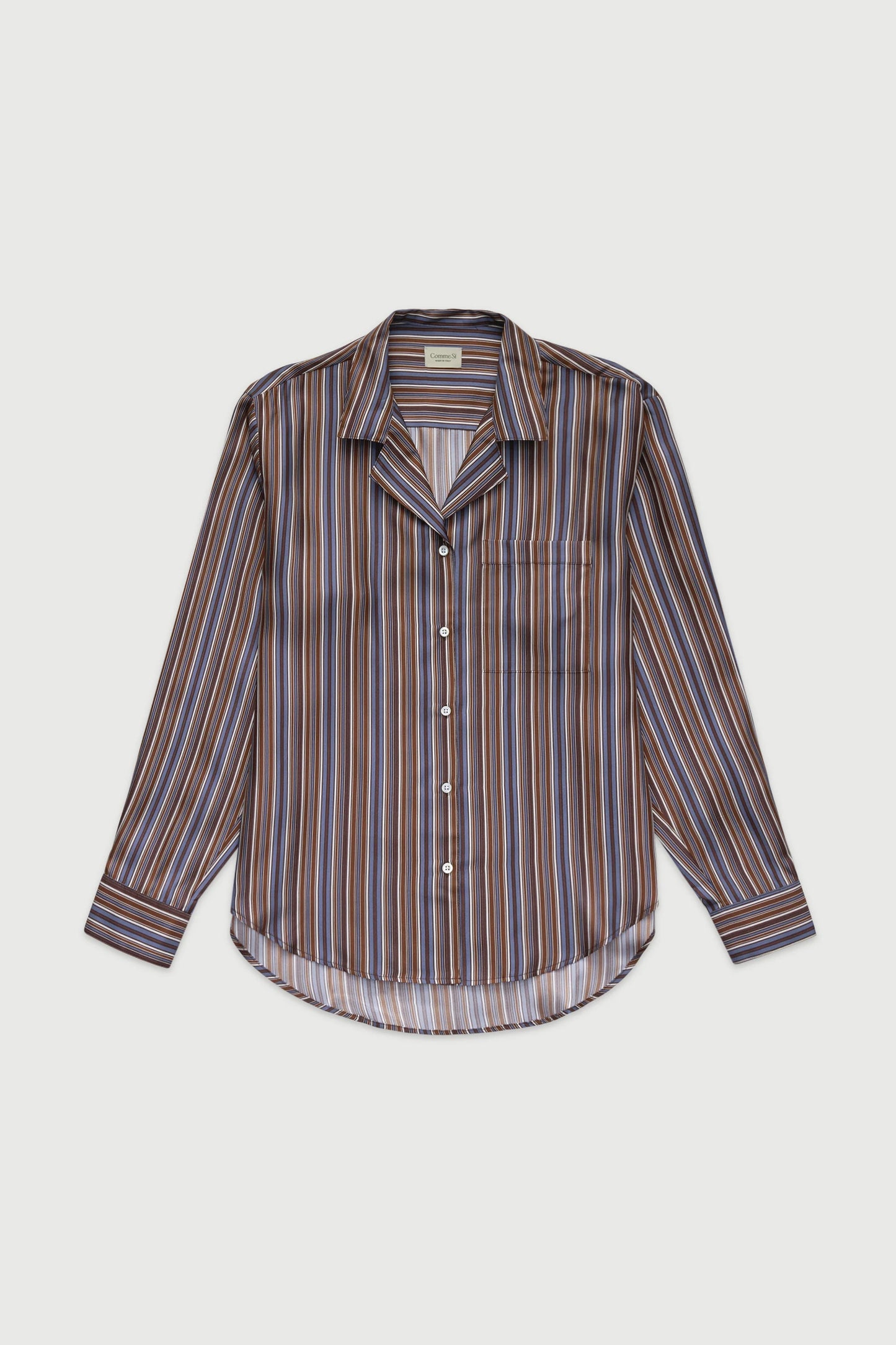 NOTCH COLLAR SHIRT