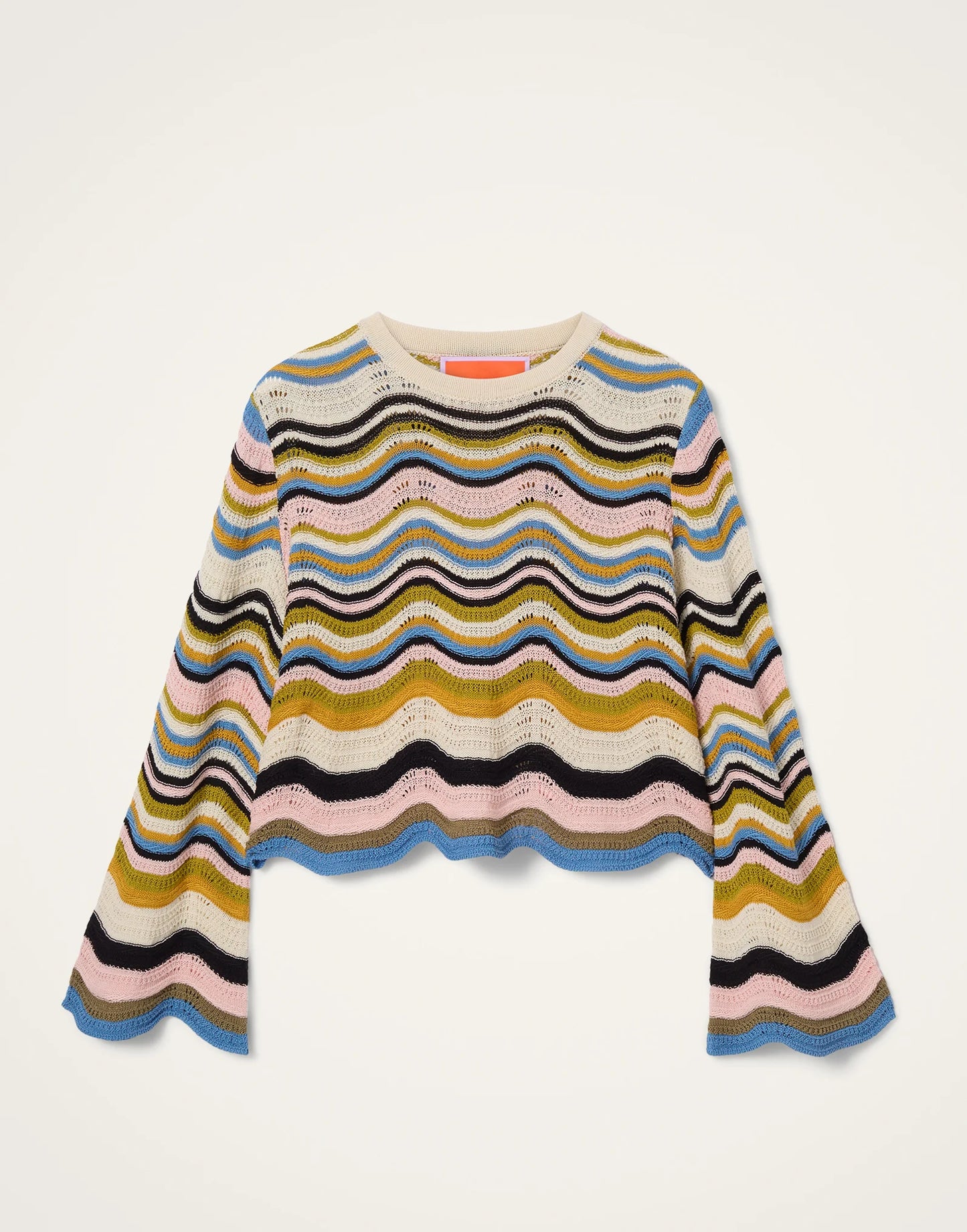 CHEVRON COTTON KNIT