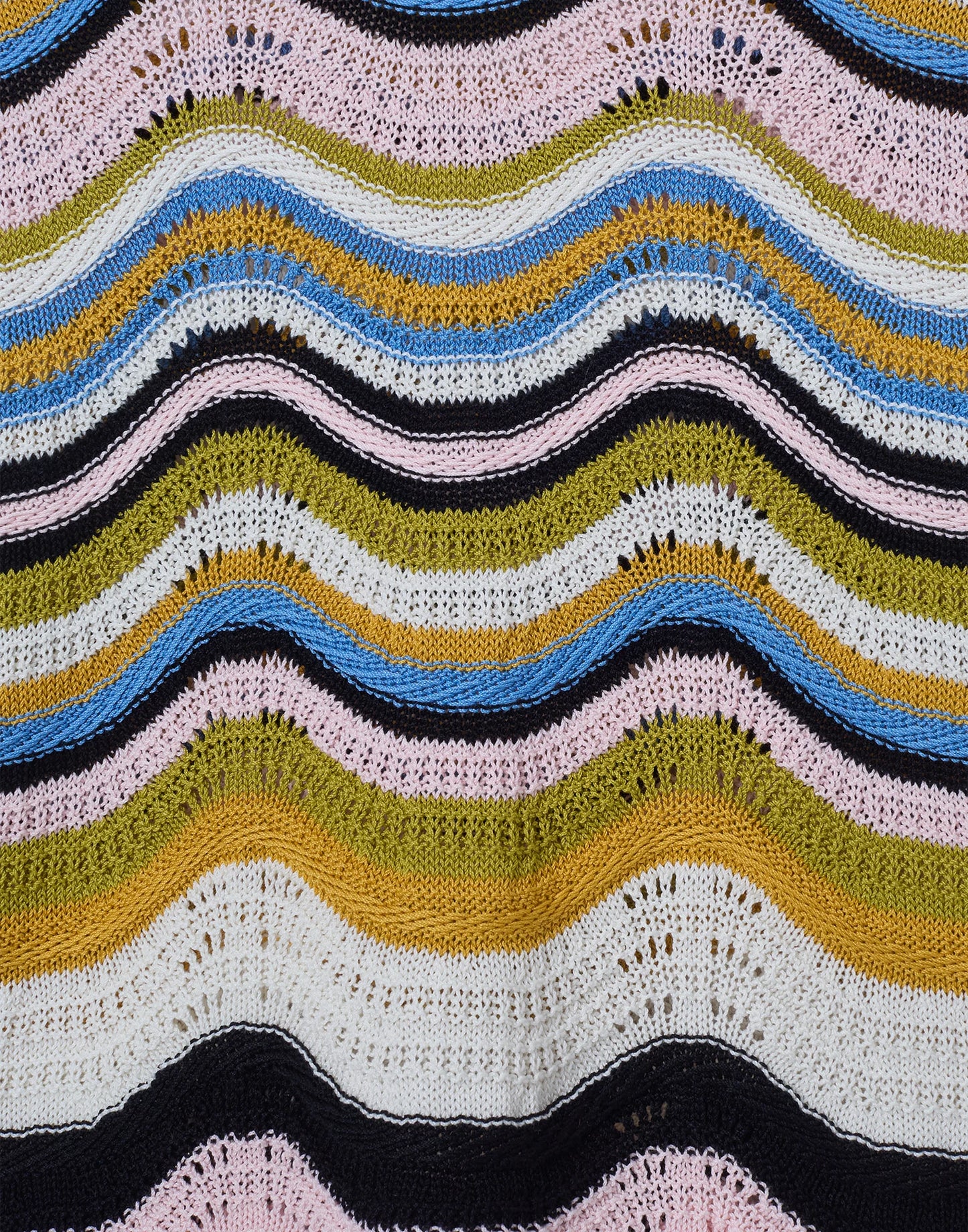 CHEVRON COTTON KNIT