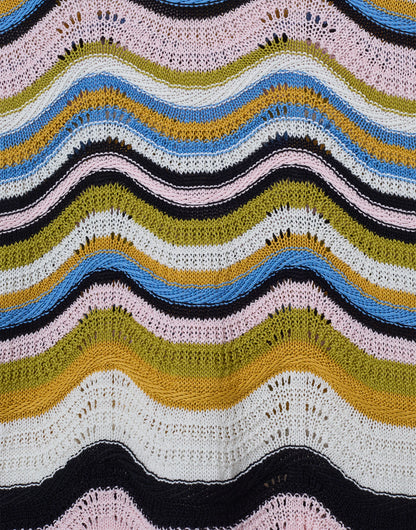 CHEVRON COTTON KNIT