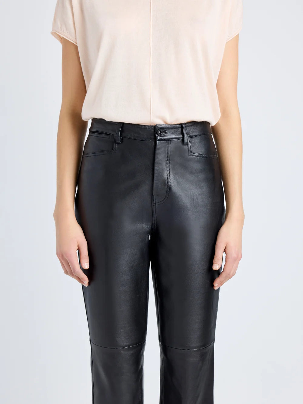 MAXINE PANT IN LIGHTWEIGHT LEATHER