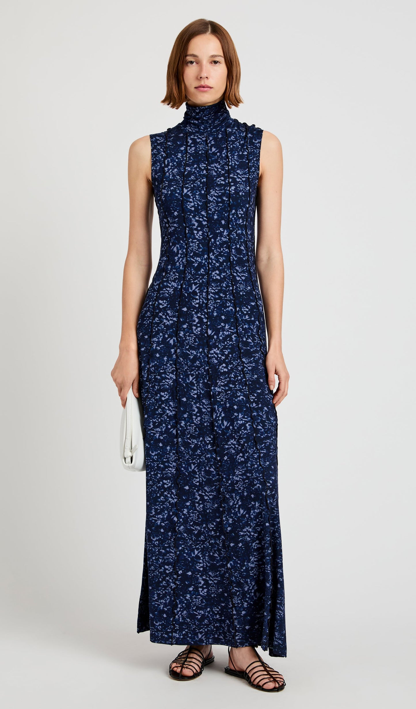 Valentina Dress in Printed Jersey