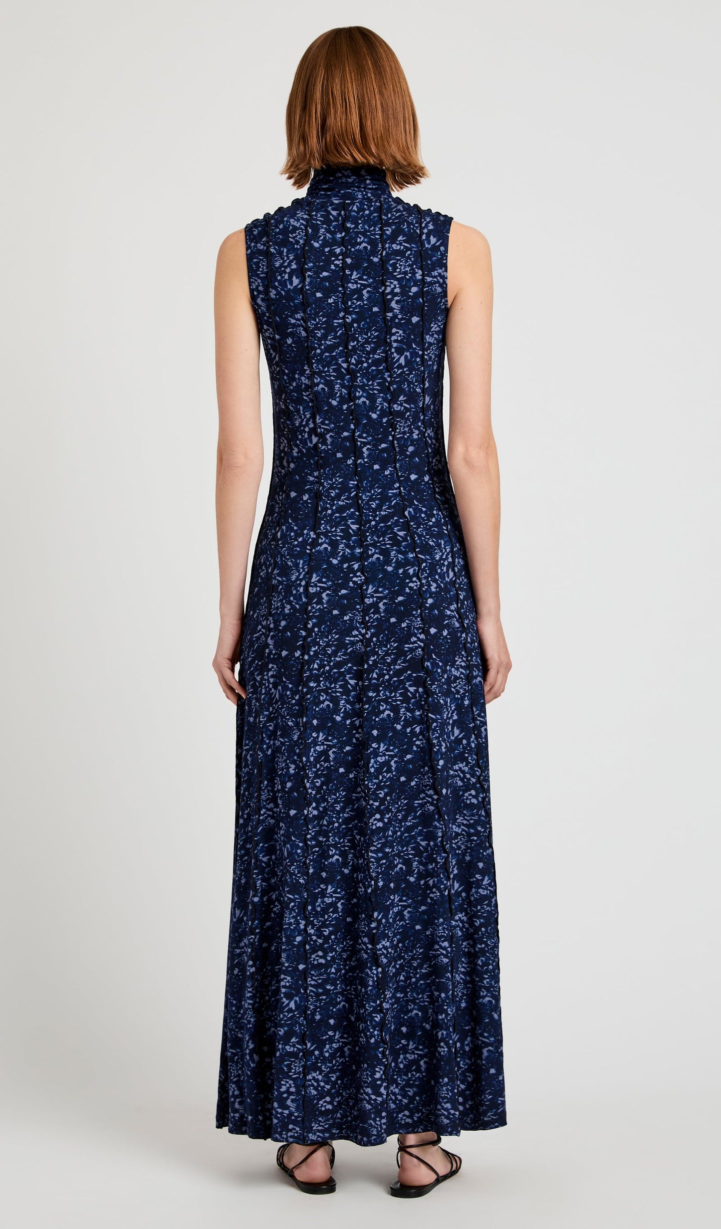 Valentina Dress in Printed Jersey