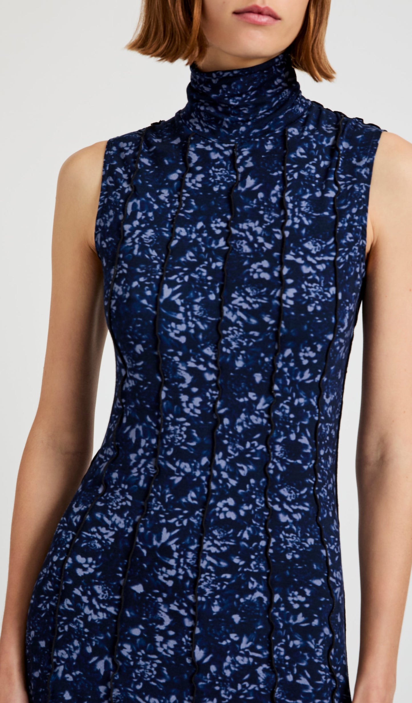 Valentina Dress in Printed Jersey