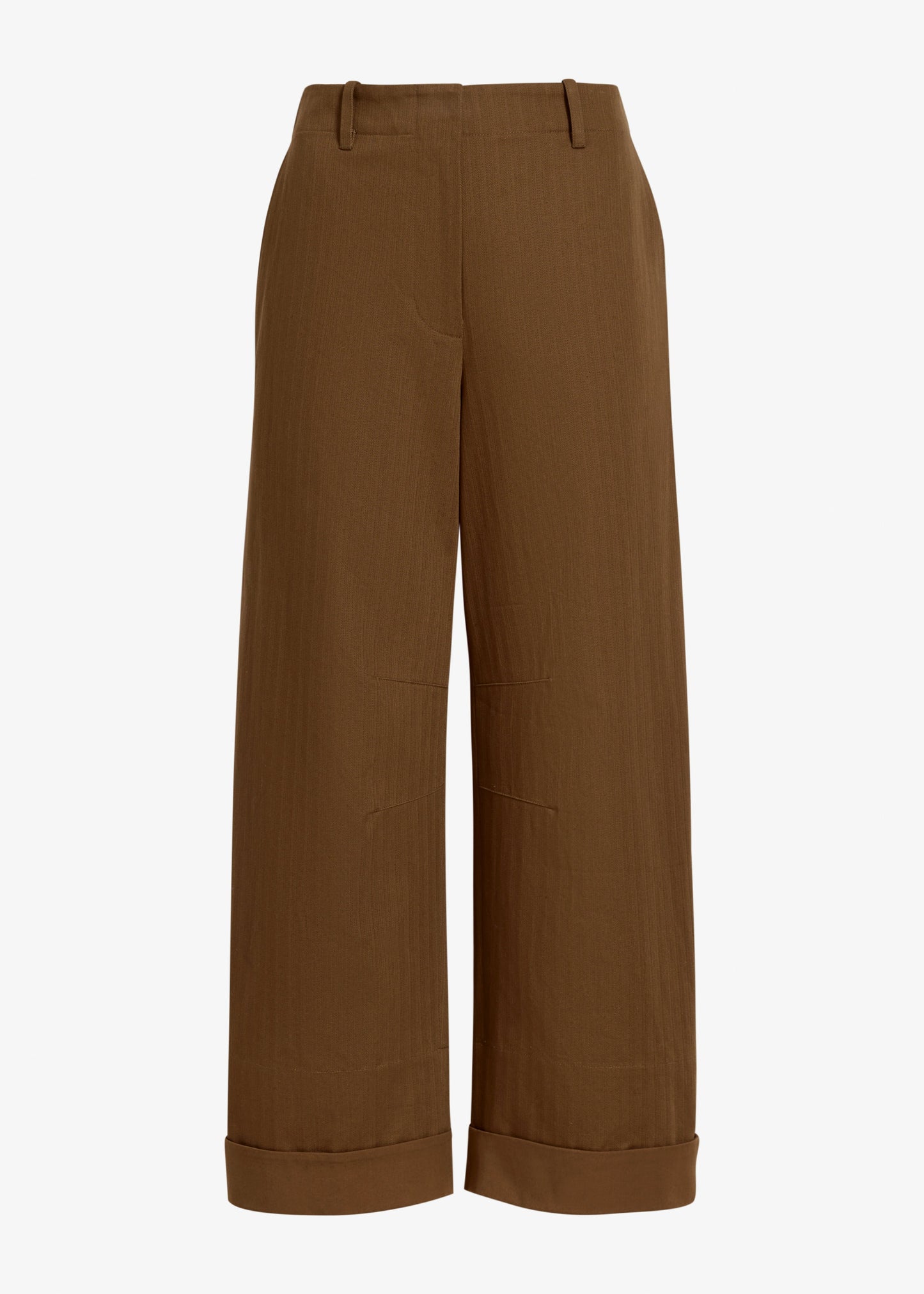 Dori Pant in Fine Herringbone