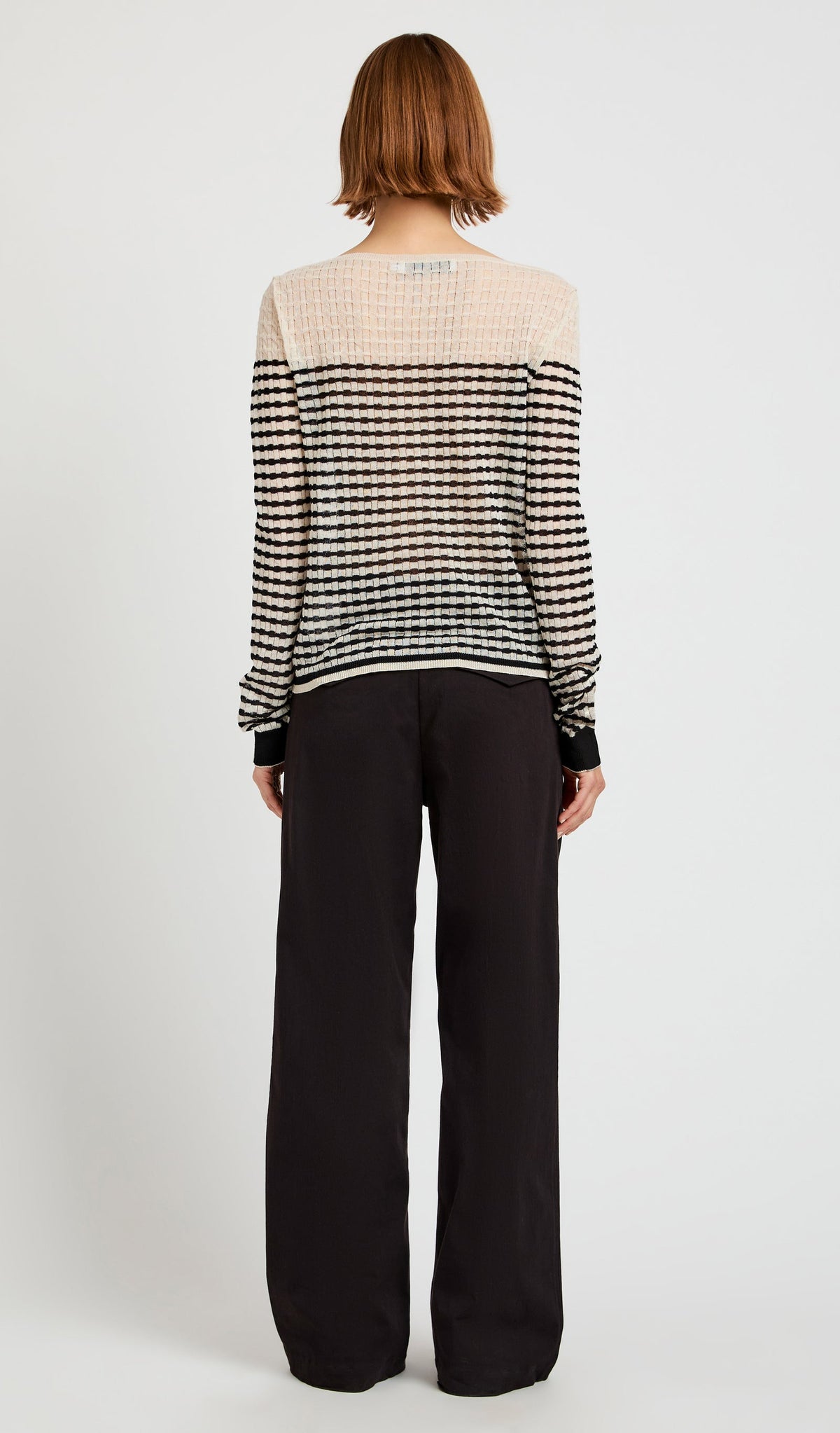 Britta Sweater in Breton Stripe