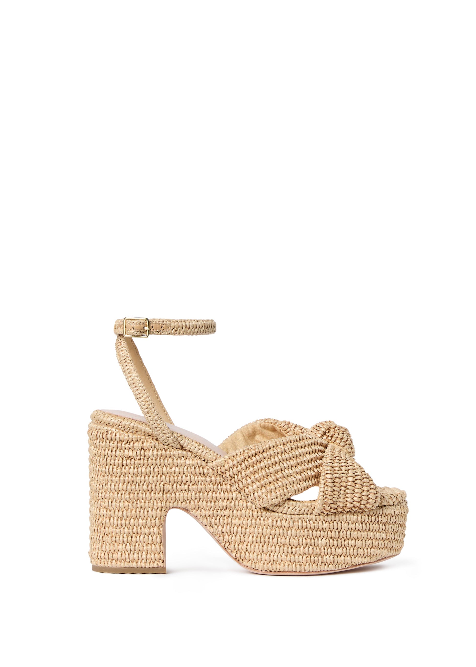 Liza Platform Sandal, Natural